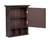 Teamson Home Neal 20" W x 24.13" H x 6.5" D Wooden Medicine Cabinet in Espresso