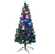 Juegoal 6 ft Pre-Lit Optical Fiber Christmas Artificial Tree, RGB with Stand