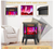 RealSmart Freestanding 22" Infrared Quartz Electric Fireplace Heater with Remote