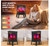 RealSmart Freestanding 22" Infrared Quartz Electric Fireplace Heater with Remote