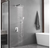 BWE A-95037-C Polished Chrome Single Handle High Pressure Shower System w/Valve
