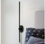JONATHAN Y Lighting JYL7136A Anton 27" Tall LED Plug-In Wall Light Bar - Black