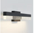 Artika Essence Bubble Glass 27 in. Matte Black Integrated LED Vanity Light Bar