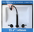 Black Double Handle 8" Widespread Bathroom Sink Faucet 3-Hole w/Pull Out Sprayer