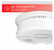 USI (3-Pack) 10-Year Battery Powered Smoke & Fire Detector w/Ionization Sensor