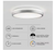 Artika Europa 10" Silver Selectable CCT LED Flush Mount Light w/Remote (2-Pack)