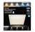 3-Pack Feit Integrated LED Flush Mount 7.5 in. White Square 5CCT Ceiling Light