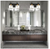 EDISLIVE Orillia 11.8 in. 2-Light Modern Black Gold Bathroom Vanity Light