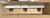 Uolfin Farmhouse Faux Wood & Black Linear Chandelier 3-Light Vintage Chandelier