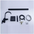 BWE Freestanding Floor Mount Roman Tub Faucet with Hand Shower in Matte Black