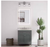 KeonJinn 24" W x 32" H Frameless LED Lighted Anti-Fog Backlit Vanity Mirror