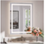 KeonJinn 24" W x 32" H Frameless LED Lighted Anti-Fog Backlit Vanity Mirror
