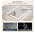 KeonJinn 24" W x 32" H Frameless LED Lighted Anti-Fog Backlit Vanity Mirror