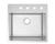 Glacier Bay Professional 23" Drop-In Stainless Steel Kitchen Sink w/Accessories