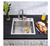Glacier Bay Professional 23" Drop-In Stainless Steel Kitchen Sink w/Accessories