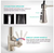 AKDY Spring Neck Pull-Down Sprayer Kitchen Sink Faucet in Brushed Nickel KF0011