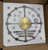 Damitri 12-Light Brushed Gold Industrial Vintage Wheel-Shape Chandelier