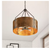 Aiwen 4-Light 22.44" Round Rustic Chandelier Island Farmhouse Drum Hanging Light