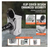 VEVOR 25 ft. 50 Amp 125-Volt Generator Extension Cord and Power Inlet Box Kit