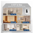 Amico 4 in.Adjustable 6-Pack Canless LED Recessed Ceiling Light 1050 LM Dimmable