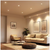 Commercial Electric 4 in Slim Recessed Lights - White - Integrated LED (10-Pack)