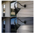 10" 42-Watt, 4000 Lm LED Black Angle Shade Gooseneck Barn Light with Photocell