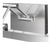 Merra 24 in. Brushed Nickel 3CCT Modern LED Vanity Light Fixture with Swing Arm