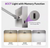 Merra 24 in. Brushed Nickel 3CCT Modern LED Vanity Light Fixture with Swing Arm