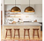 Rennnsan PL8101-55958 Matthew 15.7 In. 1-Light Gold Hammered Dome Pendant-Light