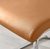 Furniturebox Lorenzo Tan Faux Leather Silver Leg Dining Chair, Set of 2