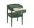 Quality Components Plus Finchley Vintage Green 1-drawer 16 in. W Nightstand