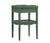 Quality Components Plus Finchley Vintage Green 1-drawer 16 in. W Nightstand