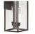 Thesis 207749A Hillside 2-Light 20-Inch Tall Outdoor Dark Bronze Wall Sconce