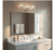 Kichler Winslow 21.5" 3-Light Brushed Nickel Vanity Light w/Clear Seeded Glass