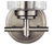Kichler Winslow 21.5" 3-Light Brushed Nickel Vanity Light w/Clear Seeded Glass