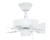 Progress Lighting P2500-30 AirPro 42 in. Indoor White Transitional Ceiling Fan