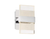 Home Decorators Alberson 2-Light Chrome Integrated LED Sconce with Bubble Glass