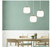 River of Goods Hadley 8 in. 1-Light Gold Pendant with White Glass Shade