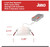 Lot of 3 Juno 4" Adjustable Lumen & CCT Canless Integrated LED Recessed Light