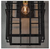HB Glenfield Large 19" 1-Light Black Outdoor Sconce w/Seeded Glass (PLEASE READ)