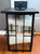 HB Glenfield Large 19" 1-Light Black Outdoor Sconce w/Seeded Glass (PLEASE READ)