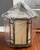 Progress Lighting Arts And Crafts 1-Light Weathered Bronze Honey Art Wall Sconce