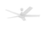 Hampton Bay Ladshaw 60 in. Indoor/Outdoor Matte White Ceiling Fan with Remote