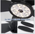 Kviflon 36" Indoor/Outdoor Flush Mount Black Ceiling Fan w/Remote & APP Control
