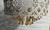 River of Goods 24" Gold Indoor Table Lamp with Champagne Jeweled Blossom Shade