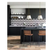 ALORA MOOD Speakeasy 18 in. 1-Light 60-Watt Aged Gold/White Linen Pendant Light
