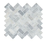 MSI Capri Blue Herringbone Marble Mesh-Mounted Floor & Wall Mosaic Tile, 9 sq ft