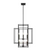 Z-Lite Titania 454-28MB 22 in. 8-LightCage Pendant Matte Black