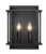 Z-Lite 454-2S Titania 2 Light 12" Tall Bathroom Sconce - Black