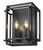 Z-Lite 454-2S Titania 2 Light 12" Tall Bathroom Sconce - Black